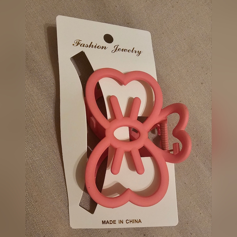 Large Hello Kitty Bow Fashion Hair Clip Butterfly Hair Accessory New In Package